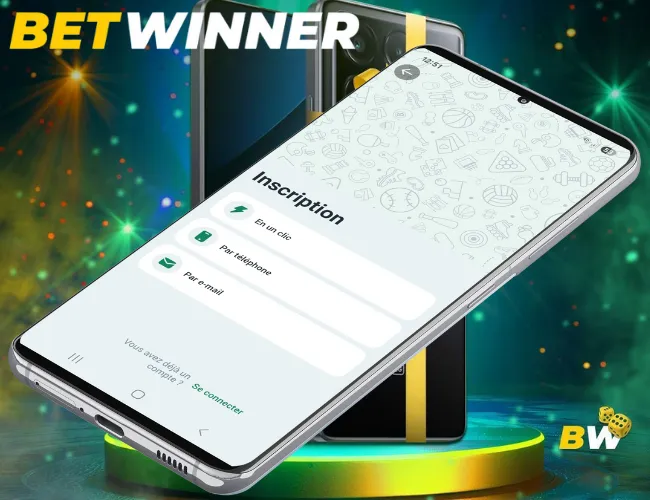 S'inscrire avec l'APK Mobile